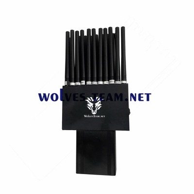 22 jammer sem fio celular do sinal da G/M CDMA 3G 4G 5G WiFi2.4g/5.8g GPSL1 315/433/868MHz do jammer do telefone celular das faixas