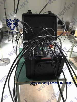Sistema de controle remoto à prova de explosões do ventilador de refrigeração de GPS Lojack do VHF da frequência ultraelevada do jammer 20-1000MHz G/M 3G 4G 5G WiFi5.8g da bomba de IED