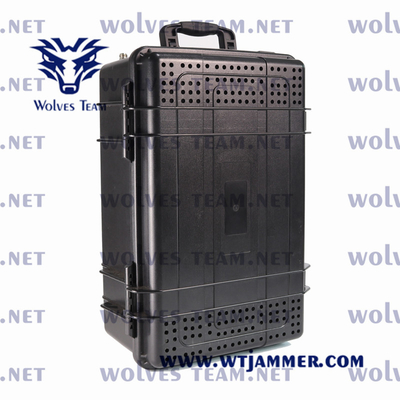 Fonte de alimentação 220V do jammer de UHF/VHF ao jammer do Walkietalkie 5G de DC12V 4G 3G 2G 5G WiFi 2.4G/5GHZ GPSL1-L5