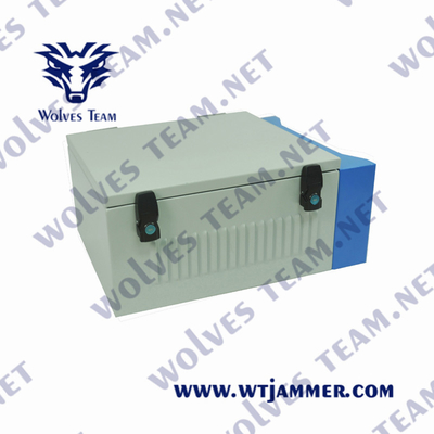 Uso exterior do construtor celular da frequência do jammer do sinal da G/M CDMA 2G 3G 4G 5G GPSL1 WiFi2.4GHz do telefone celular IP68