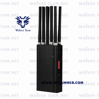 comprar 16 bandas portáteis Telefone móvel GSM 5G Jammer de sinal GPS L1/L2/L5 Lojack WiFi UHF VHF Jammer de sinal sem fio online manufacture