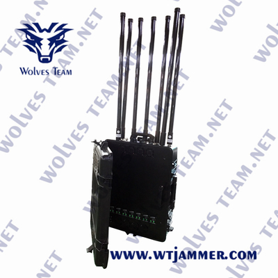 Elevação poderosa do construtor do VHF da frequência ultraelevada do jammer GPSL1-L5 G/M WiFi do sinal do telefone celular antenas de borracha da tecnologia