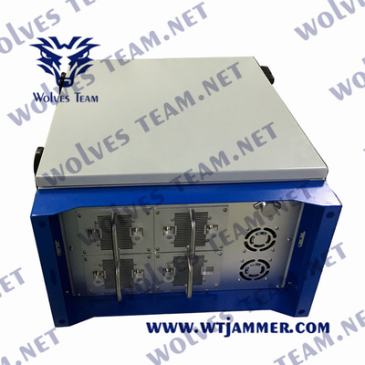 jammer do sinal do telefone celular do jammer 4G WIFI GPS do sinal de 500M Waterproof Outdoor Prison 5G