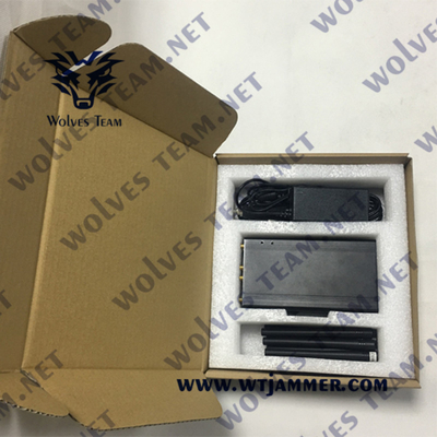 tipo Handheld portátil de 8 antenas do jammer do sinal do telefone celular de 3G 4G LTE 4G WIMAX 5G