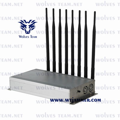 O construtor ajustável do sinal do telefone celular 24 horas contínuo opera o jammer do tempo 3G 4GLTE 4GWimax 5G