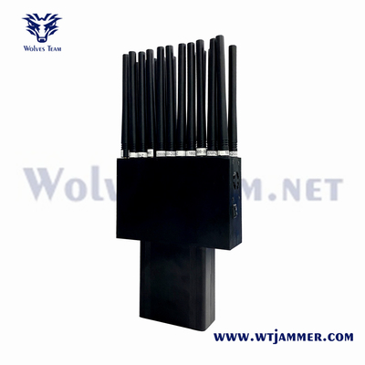22 jammer RF 315 das faixas 2G 3G 4G 5G L1 L2 L5 Lojack WiFi GPS/433/868MHz