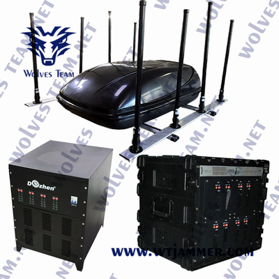 Jammer de Siganl do zangão do veículo do preço de fábrica 2000 jammer do jammer de WIFI GPS do zangão do poder superior do medidor