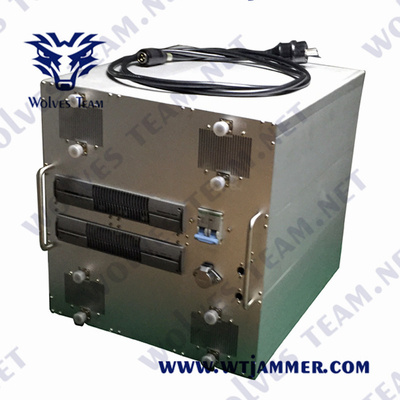 Celular 2g/3g/4g/5g/wifi 2.4g/gps jammer de sinal de alta potência militar omni direcional antena 1000 metros de alcance