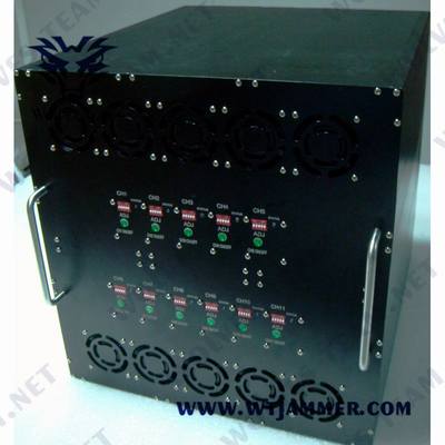 Veículo GSM UMTS/3G 4G 5G UHF Jammer Celular Sinal Jammer 6230-6430MHz Sinal Jammer
