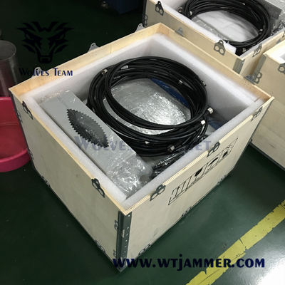 Jammer de prisão poderoso Jammer de celular WiFi Bluetooth com painel direcional Antenas