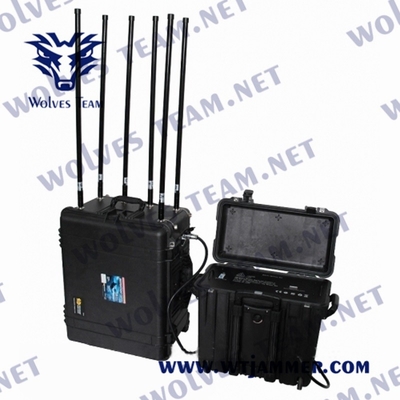 Bomba portátil de WiFi GPS G/M IED do jammer do sinal do VHF da frequência ultraelevada do poder superior