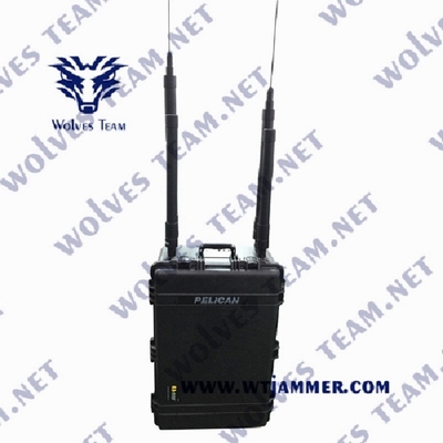 Bomba portátil de WiFi GPS G/M IED do jammer do sinal do VHF da frequência ultraelevada do poder superior