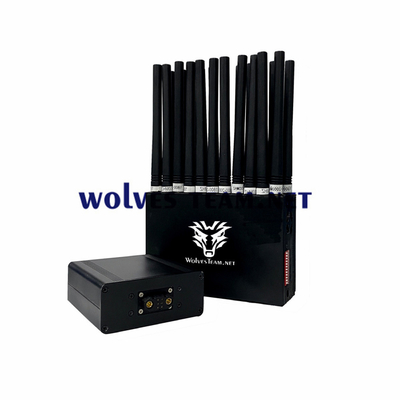 Construtor Handheld RF 315MHz 433MHz 868MHz do jammer de GPS de 22 faixas