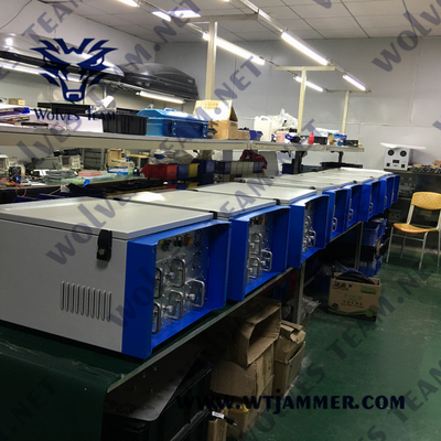 do jammer militar do sinal de 500m poder superior ajustável 600W a 1200W