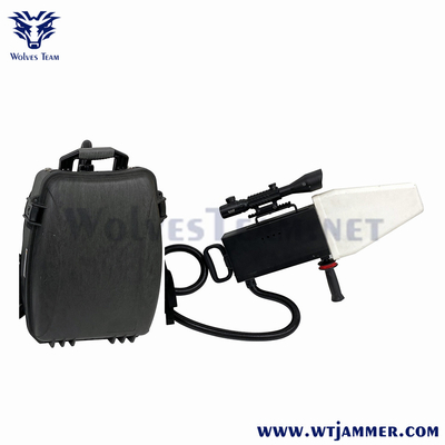 Tipo Handheld da arma da trouxa do anti jammer do zangão de WIFI2.4G WIFI5.8G GPS