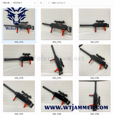 Jammer do zangão de Wartproof IP65 433Mhz os anti atiram no tipo GPS que bloqueia o dispositivo