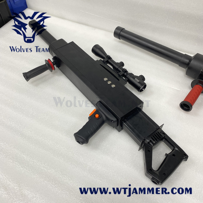 Jammer do zangão de Wartproof IP65 433Mhz os anti atiram no tipo GPS que bloqueia o dispositivo
