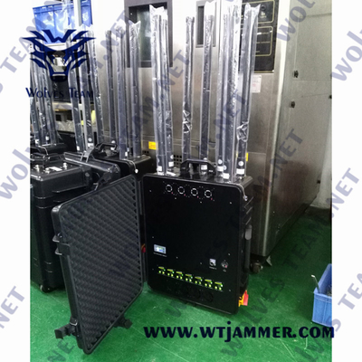 Tipo portátil jammer da arma do construtor OME do sinal de Wartproof IP65 do sinal do zangão