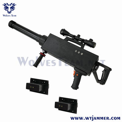 comprar Tipo de bloqueio Handheld jammer da arma da defesa da segurança de 4000m GPS anti do zangão online manufacture