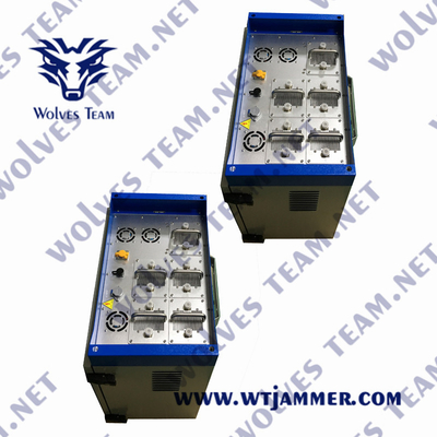 jammer do zangão do sinal do RF do poder superior 600W proteção exterior do VIP dos anti