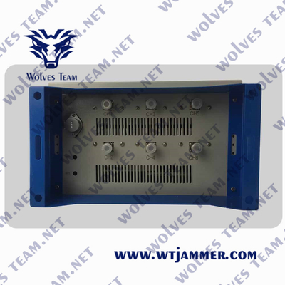 jammer do zangão do sinal do RF do poder superior 600W proteção exterior do VIP dos anti