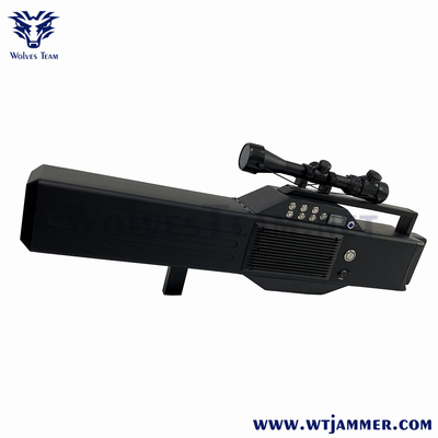4 une segurança militar Handheld da proteção do VIP do jammer do sinal do zangão de 1200m GPS WiFi