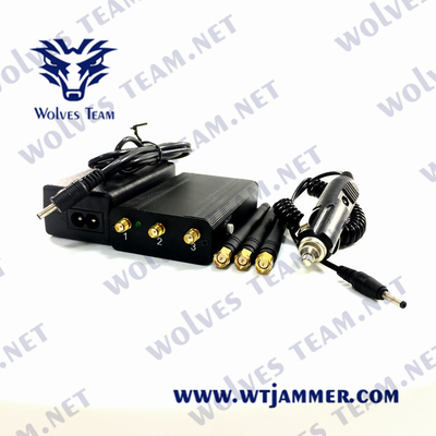 Controlo a distância portátil do carro do jammer do sinal do RF 315/433/868MHz