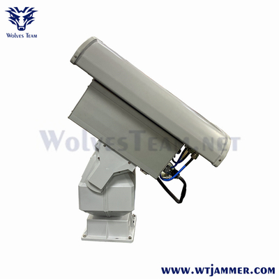 60W UAV Jammer de sinal Drone Signal Scrambler para VIP Secure Information Leakage