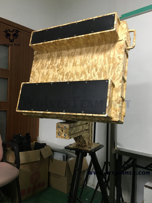 Detector de radar de sistema de sinalização anti-drone de 3 km à distância