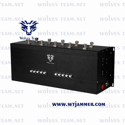 100 Meter Desktop Jammer de sinal de telefone celular Para GSM PCS DCS CDMA 3G 4G 5G sinal