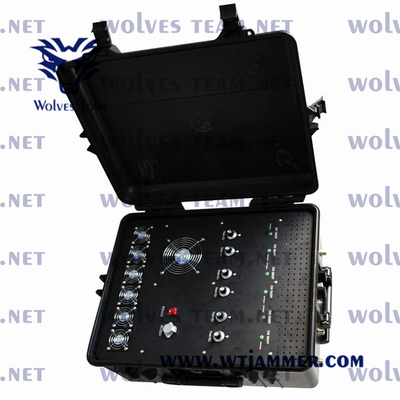 Manpack Portable Signal Jammer DDS Programável 20-4000MHz