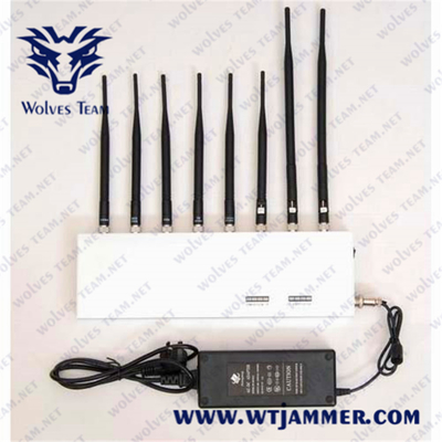 8 antenas 8 bandas bloqueador de sinal 3g 4g GPS Wifi 2.4g bloqueador