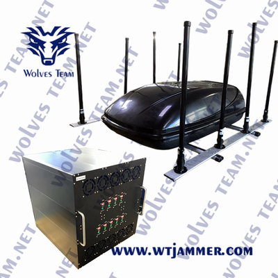 IP65 impermeável Veículo Dds Programável 20-6000mhz VIP Proteção Sistema de bloqueador de sinal sem fio