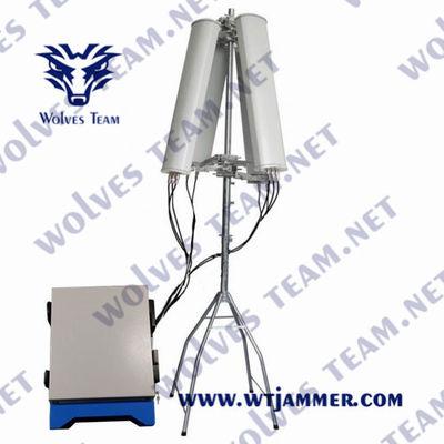 comprar WT902806A 6 bandas Drone Jammer 433MHz 1.2Ghz Jammer de sinal online manufacture