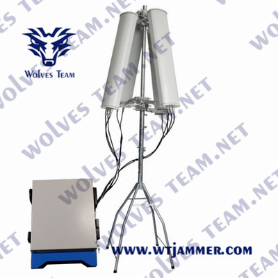 WT902806A 6 bandas Drone Jammer 433MHz 1.2Ghz Jammer de sinal