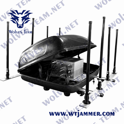 WT926706 6 Bandas Veículo Drone Jammer Anti Uav Car Jammer RF433MHz Jammer