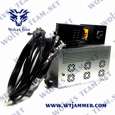 WT926706 6 Bandas Veículo Drone Jammer Anti Uav Car Jammer RF433MHz Jammer