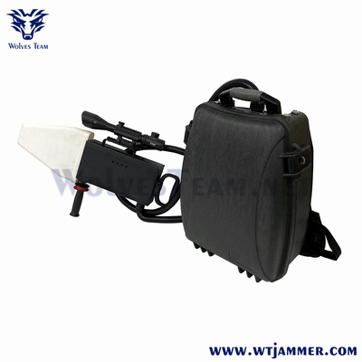 Até 4000m Jamming Range High Power Drone Jammer para Manpack VIP Proteção Defesa
