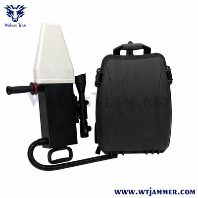Até 4000m Jamming Range High Power Drone Jammer para Manpack VIP Proteção Defesa
