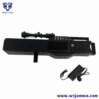 comprar 1200 metros GPS WiFi5.8g Drone Jammer de sinal de mão VIP Proteção de segurança online manufacture