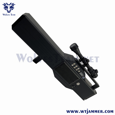 1200 metros GPS WiFi5.8g Drone Jammer de sinal de mão VIP Proteção de segurança