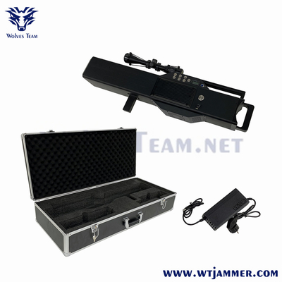 1200 metros GPS WiFi5.8g Drone Jammer de sinal de mão VIP Proteção de segurança