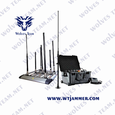Sistema de interferência de sinal de telemóvel celular, veículo, bomba, DDS, sistema de interferência de banda múltipla WiFi5.8g 3G 4G 5g