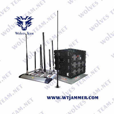 Sistema de interferência de sinal de telemóvel celular, veículo, bomba, DDS, sistema de interferência de banda múltipla WiFi5.8g 3G 4G 5g
