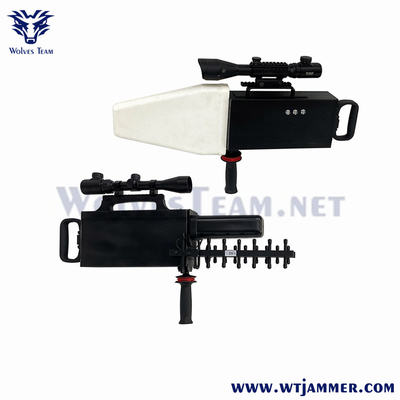 Frequência de sinal de drone portátil RF 433MHz WiFi 5.8g Gpsl1 Jammer de sinal