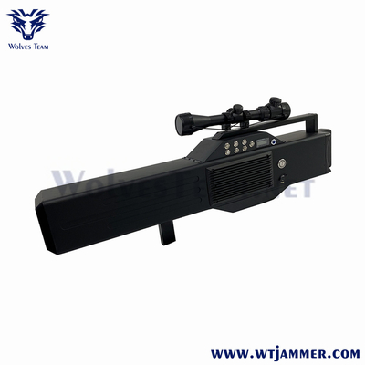 Frequência de sinal de drone portátil RF 433MHz WiFi 5.8g Gpsl1 Jammer de sinal