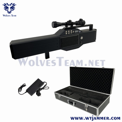 Frequência de sinal de drone portátil RF 433MHz WiFi 5.8g Gpsl1 Jammer de sinal