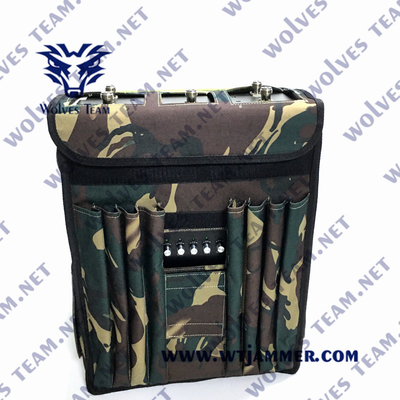 EOD Drone jammer sistema Anti UAV controle remoto IP65 Exército Drone Militar Jammer 8Km