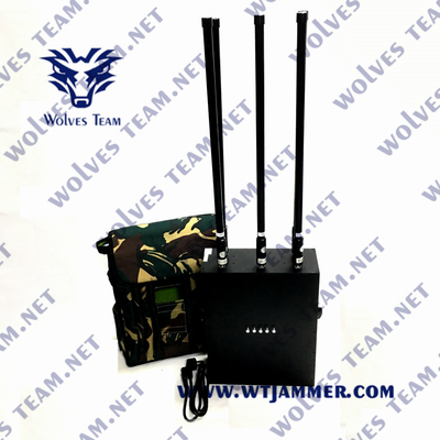 EOD Drone jammer sistema Anti UAV controle remoto IP65 Exército Drone Militar Jammer 8Km