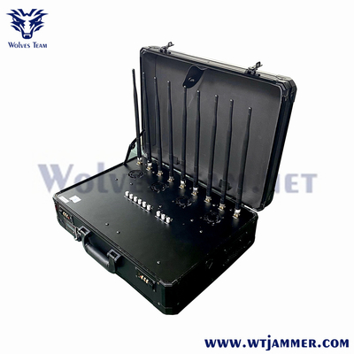 40W 8 Band Portátil Bolsa WIFI2.4G WIFI5.8G 2G 3G 4G Cell Pone Jammer -WT808TA5-8